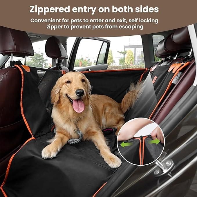 Dog Car Seat Cover, Waterproof & Scratch Proof - Fit for All Cars