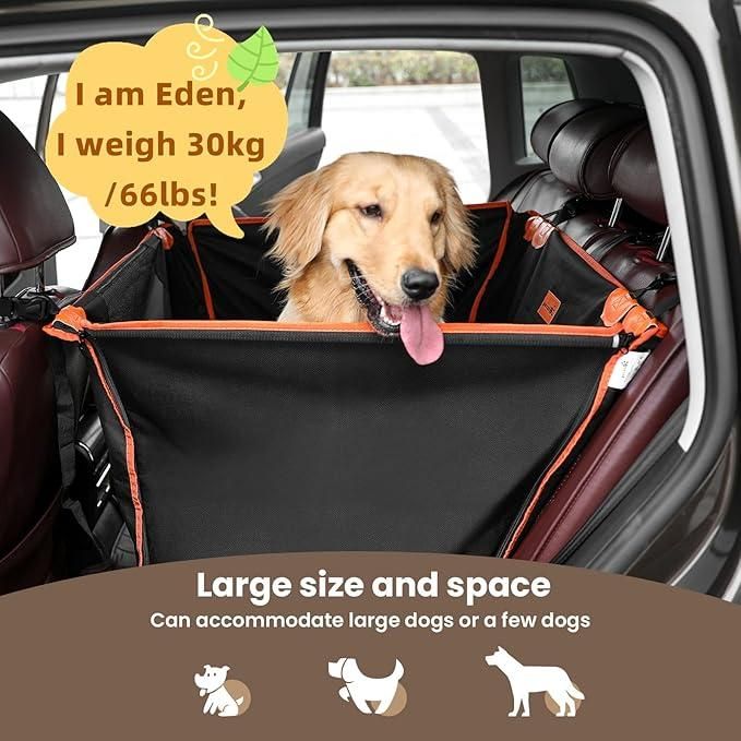 Dog Car Seat Cover, Waterproof & Scratch Proof - Fit for All Cars